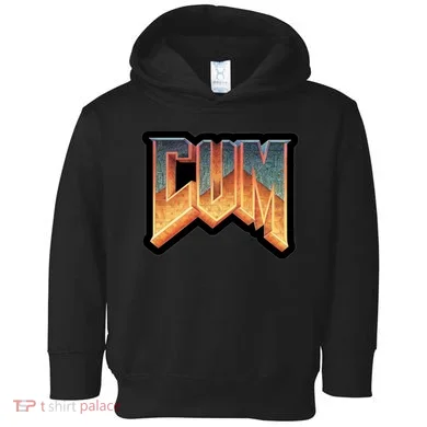 Cum Doom Toddler Hoodie