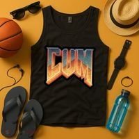 Cum Doom Tank Top thumb 4