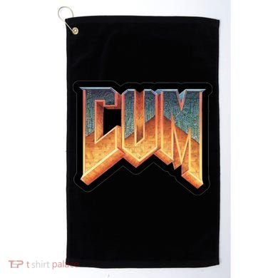 Cum Doom Golf Towel