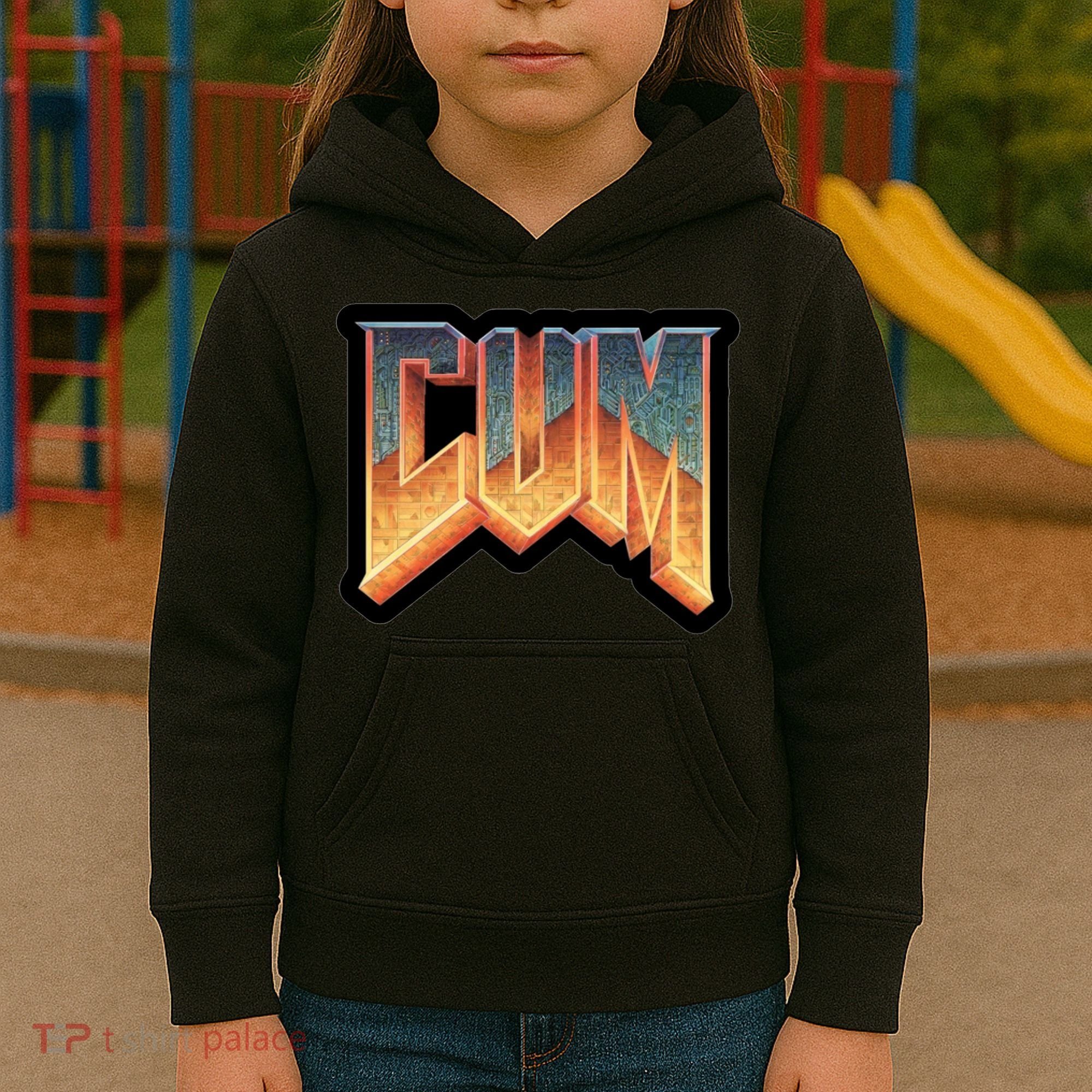 Cum Doom Kids Hoodie