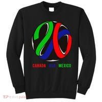Canada USA Mexico Soccer Tournament 2026 Sweatshirt thumb 0