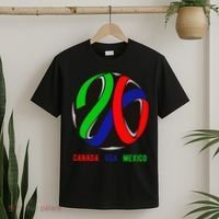 Canada USA Mexico Soccer Tournament 2026 T-Shirt thumb 2