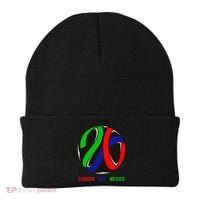Canada USA Mexico Soccer Tournament 2026 Beanie thumb 0