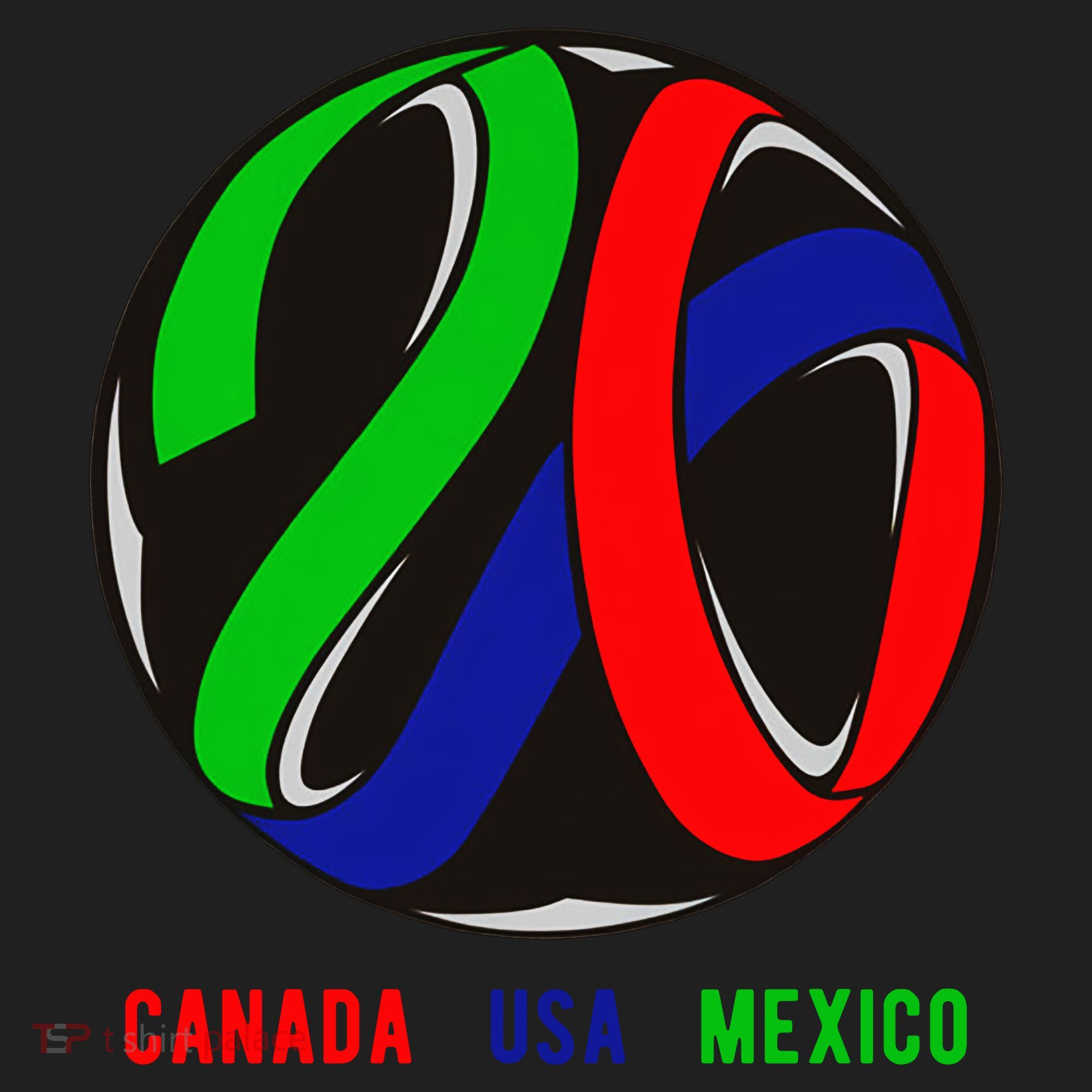 Canada USA Mexico Soccer Tournament 2026 Beanie