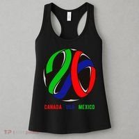 Canada USA Mexico Soccer Tournament 2026 Women's Tank Top thumb 3