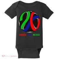Canada USA Mexico Soccer Tournament 2026 Baby Bodysuit thumb 0
