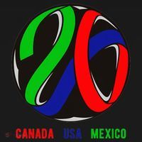 Canada USA Mexico Soccer Tournament 2026 Baby Bodysuit thumb 2