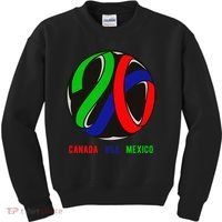 Canada USA Mexico Soccer Tournament 2026 Kids Sweatshirt thumb 0