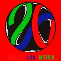 Canada USA Mexico Soccer Tournament 2026 Santa Hat thumb 1