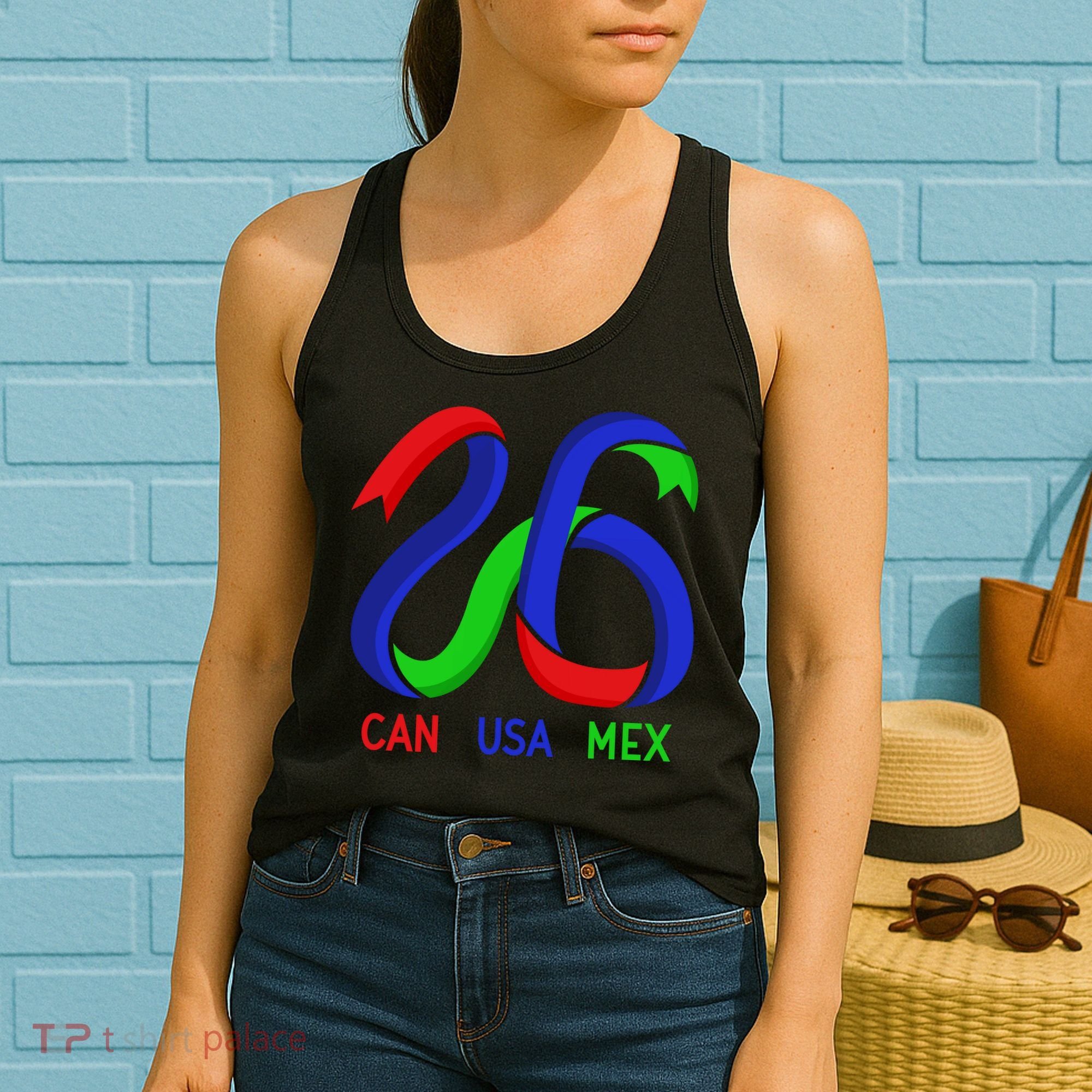 Can USA Mex International Soccer Tournament 2026 Women's Tank Top