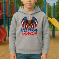 Conservative Ultra Maga Kids Hoodie thumb 2