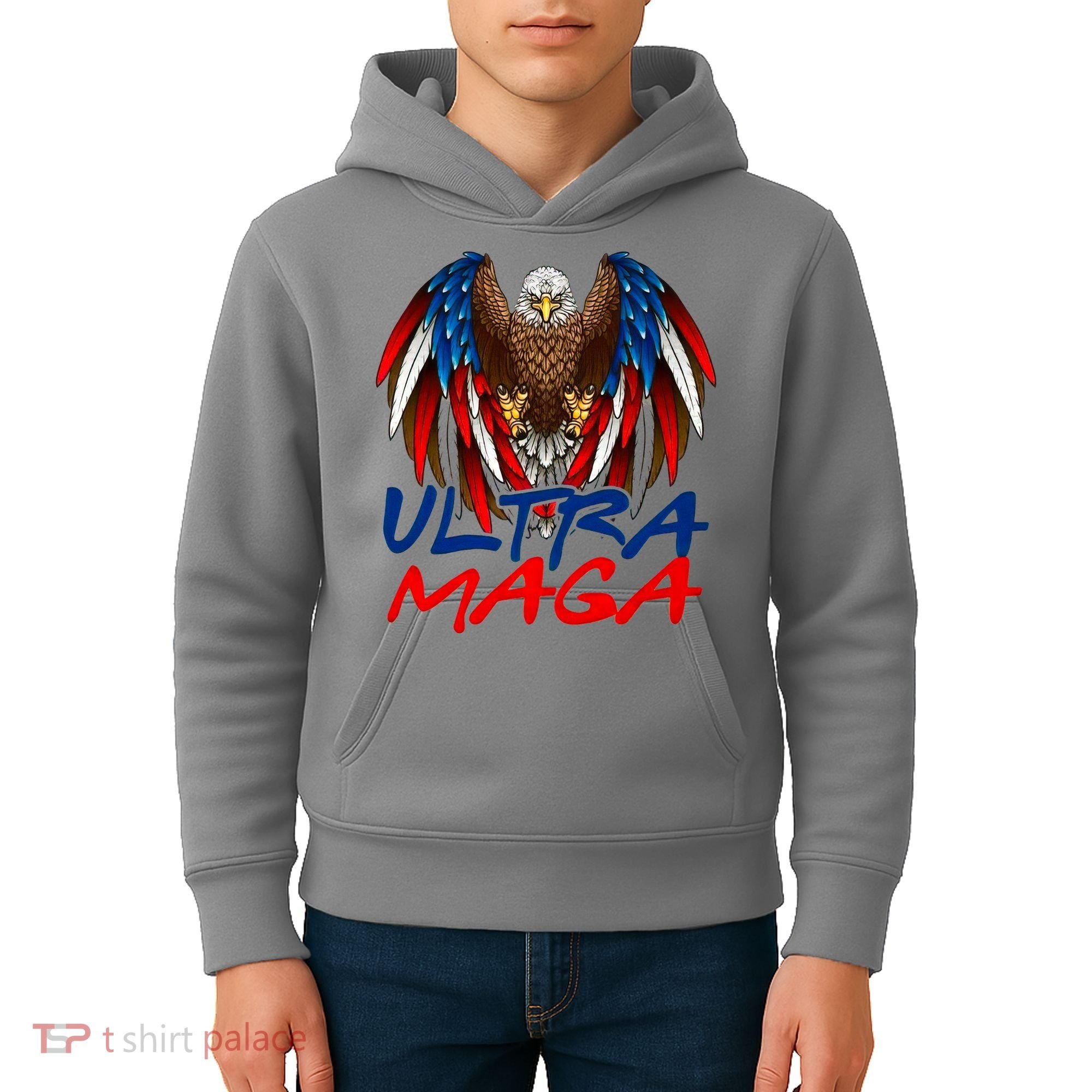 Conservative Ultra Maga Kids Hoodie