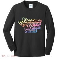 Charisma Uniqueness Nerve Talent Drag Race Queen Kids Long Sleeve Shirt thumb 0