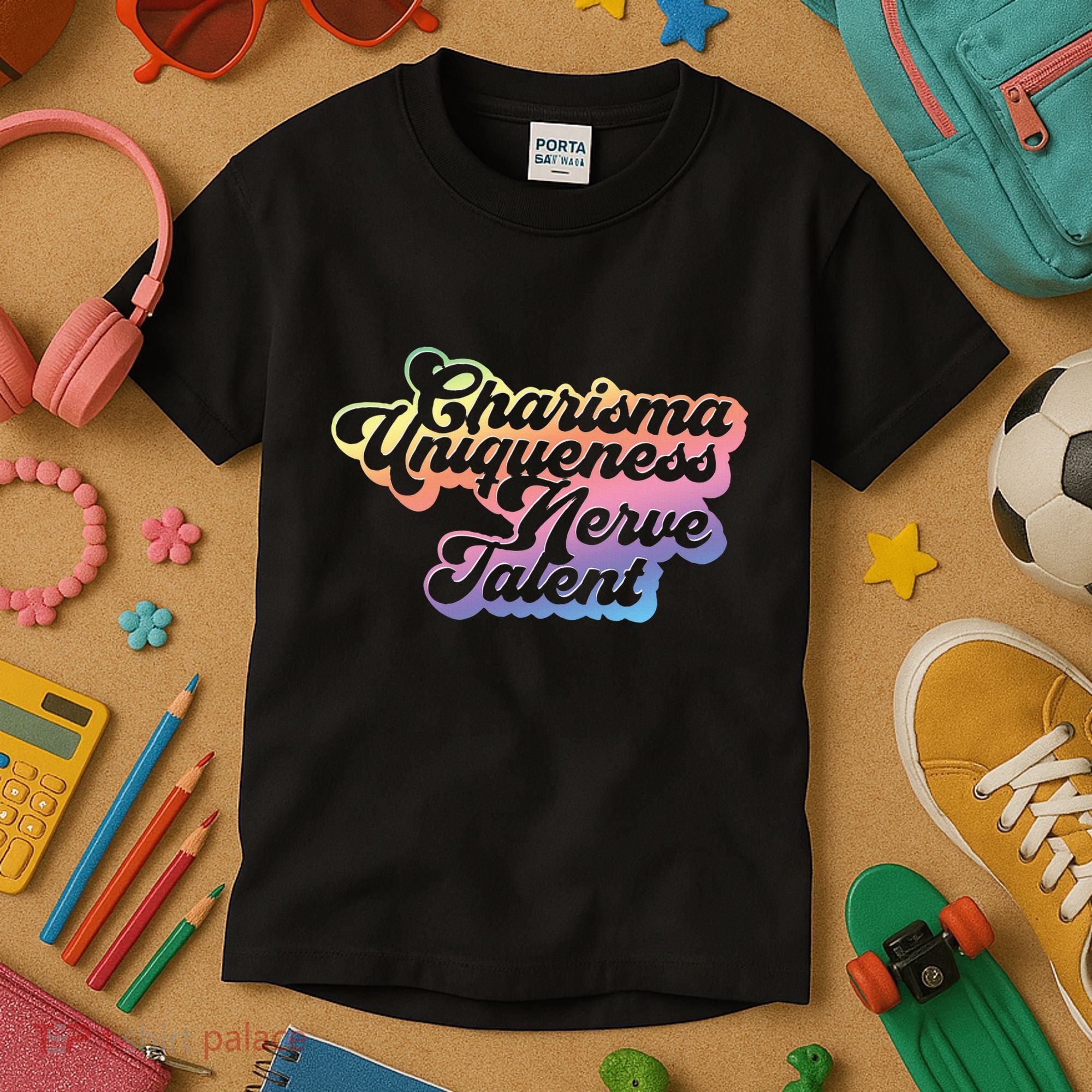 Charisma Uniqueness Nerve Talent Drag Race Queen Kids T-Shirt