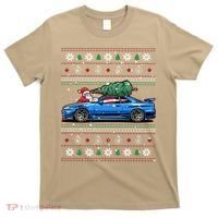 Christmas Ugly Nissan Skyline R34! Best Car Guy Gift! Classic T-Shirt thumb 0
