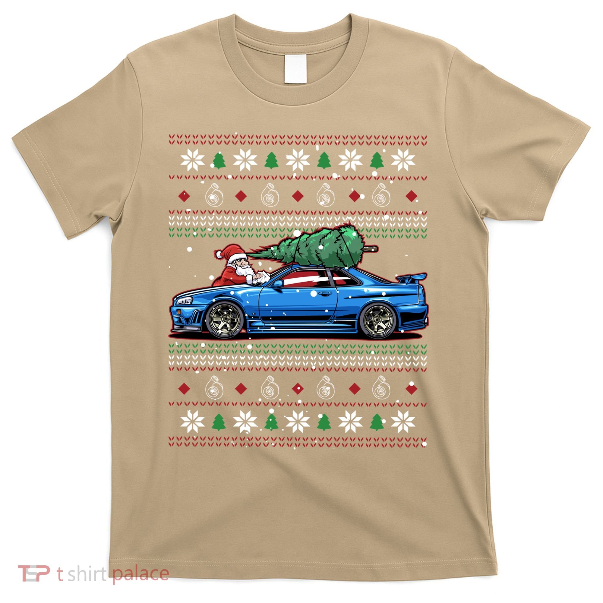 Christmas Ugly Nissan Skyline R34! Best Car Guy Gift! Classic T-Shirt