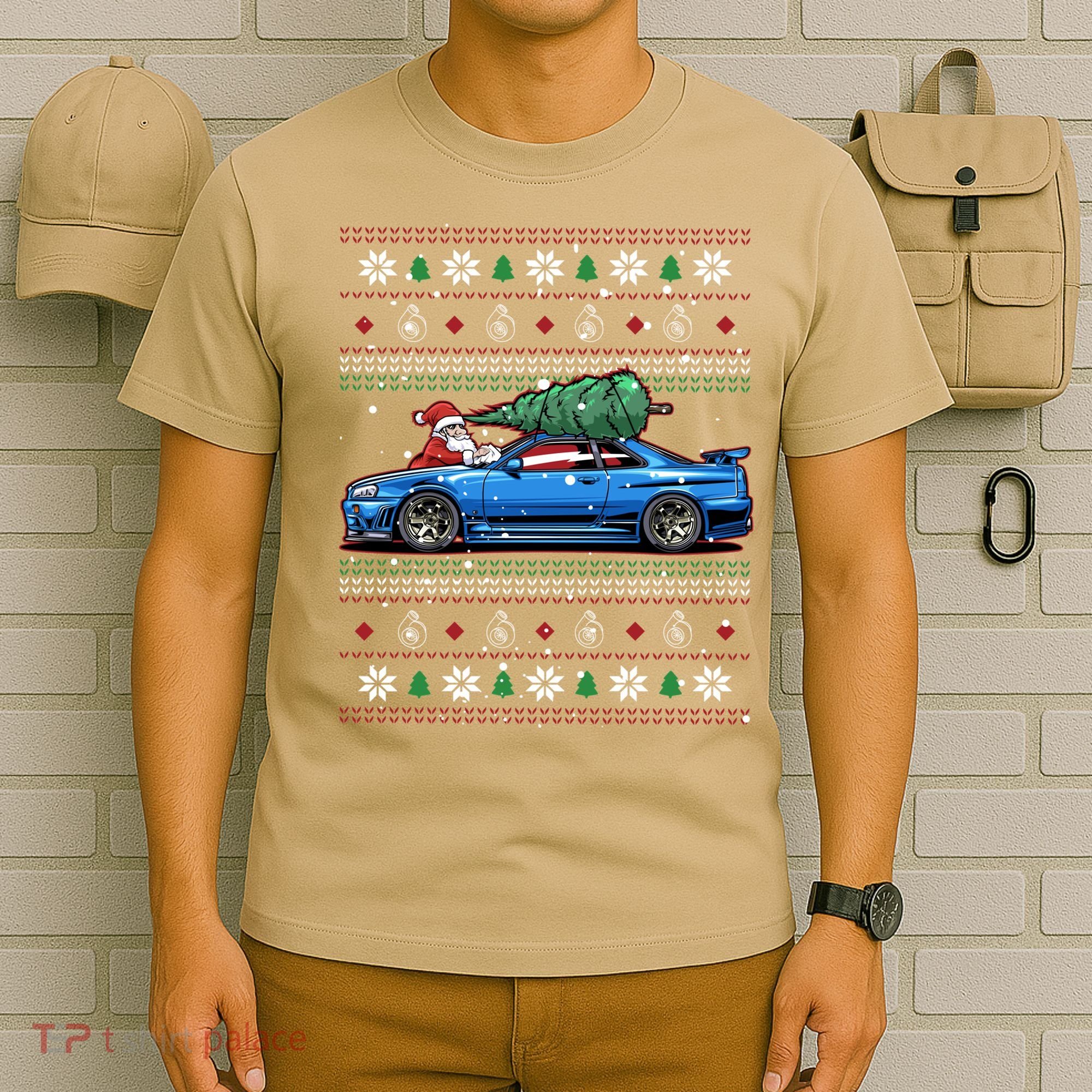 Christmas Ugly Nissan Skyline R34! Best Car Guy Gift! Classic T-Shirt