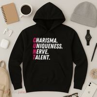 Charisma Uniqueness Nerve Talent Drag Race Queen Quote Hoodie thumb 3