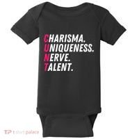 Charisma Uniqueness Nerve Talent Drag Race Queen Quote Baby Bodysuit thumb 0