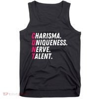 Charisma Uniqueness Nerve Talent Drag Race Queen Quote Tank Top thumb 0