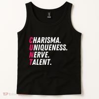 Charisma Uniqueness Nerve Talent Drag Race Queen Quote Tank Top thumb 2