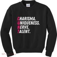 Charisma Uniqueness Nerve Talent Drag Race Queen Quote Kids Sweatshirt thumb 0