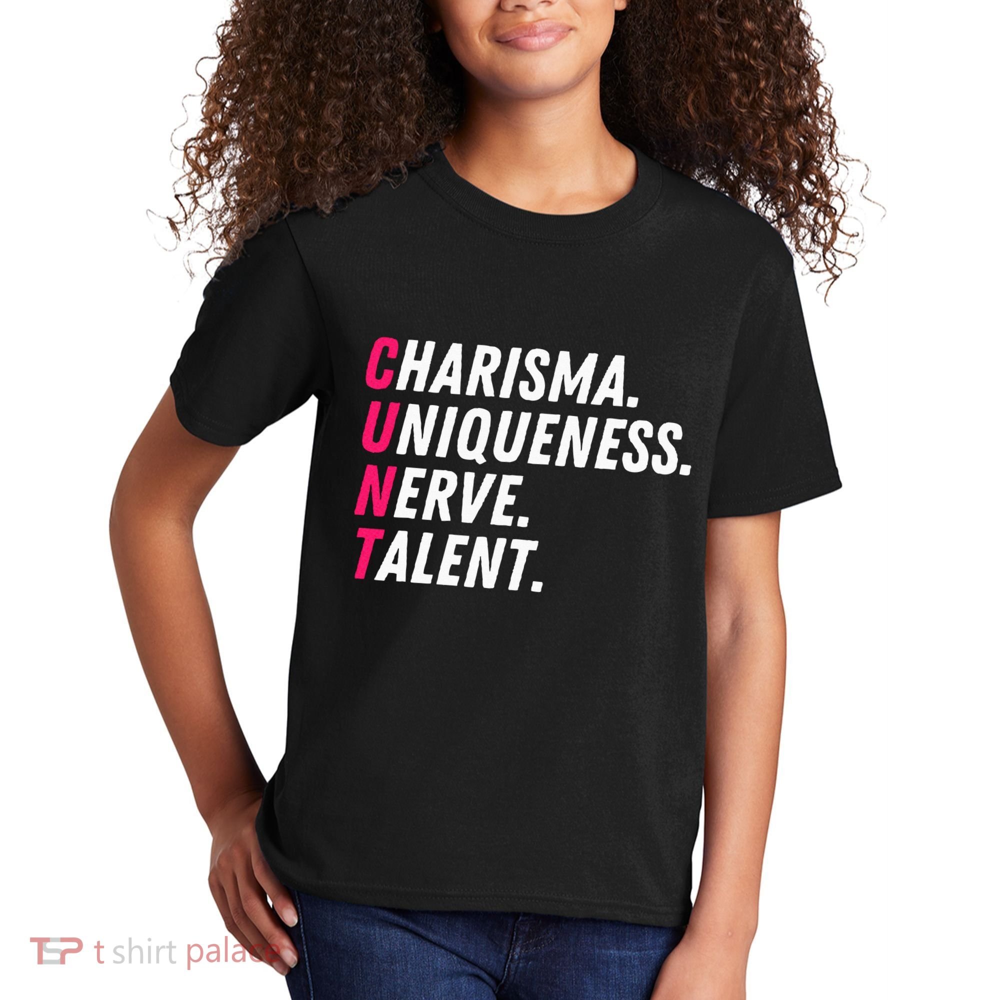 Charisma Uniqueness Nerve Talent Drag Race Queen Quote Kids T-Shirt