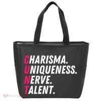Charisma Uniqueness Nerve Talent Drag Race Queen Quote Tote Bag thumb 0