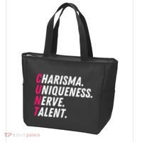 Charisma Uniqueness Nerve Talent Drag Race Queen Quote Tote Bag thumb 3