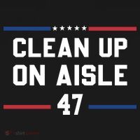 Clean Up On Aisle 47 Impeach 47 Anti Trump Mousepad thumb 1