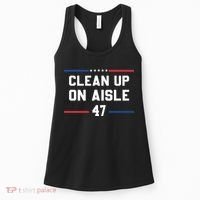 Clean Up On Aisle 47 Impeach 47 Anti Trump Women's Tank Top thumb 0