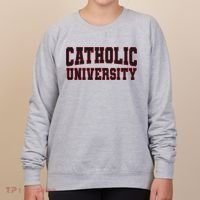 Catholic U.N.I.V.E.R.S.I.T.Y Of America Women's Sweatshirt thumb 0