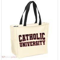 Catholic U.N.I.V.E.R.S.I.T.Y Of America Tote Bag thumb 2