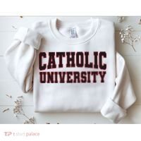 Catholic U.N.I.V.E.R.S.I.T.Y Of America Sweatshirt thumb 2