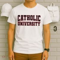 Catholic U.N.I.V.E.R.S.I.T.Y Of America T-Shirt thumb 6