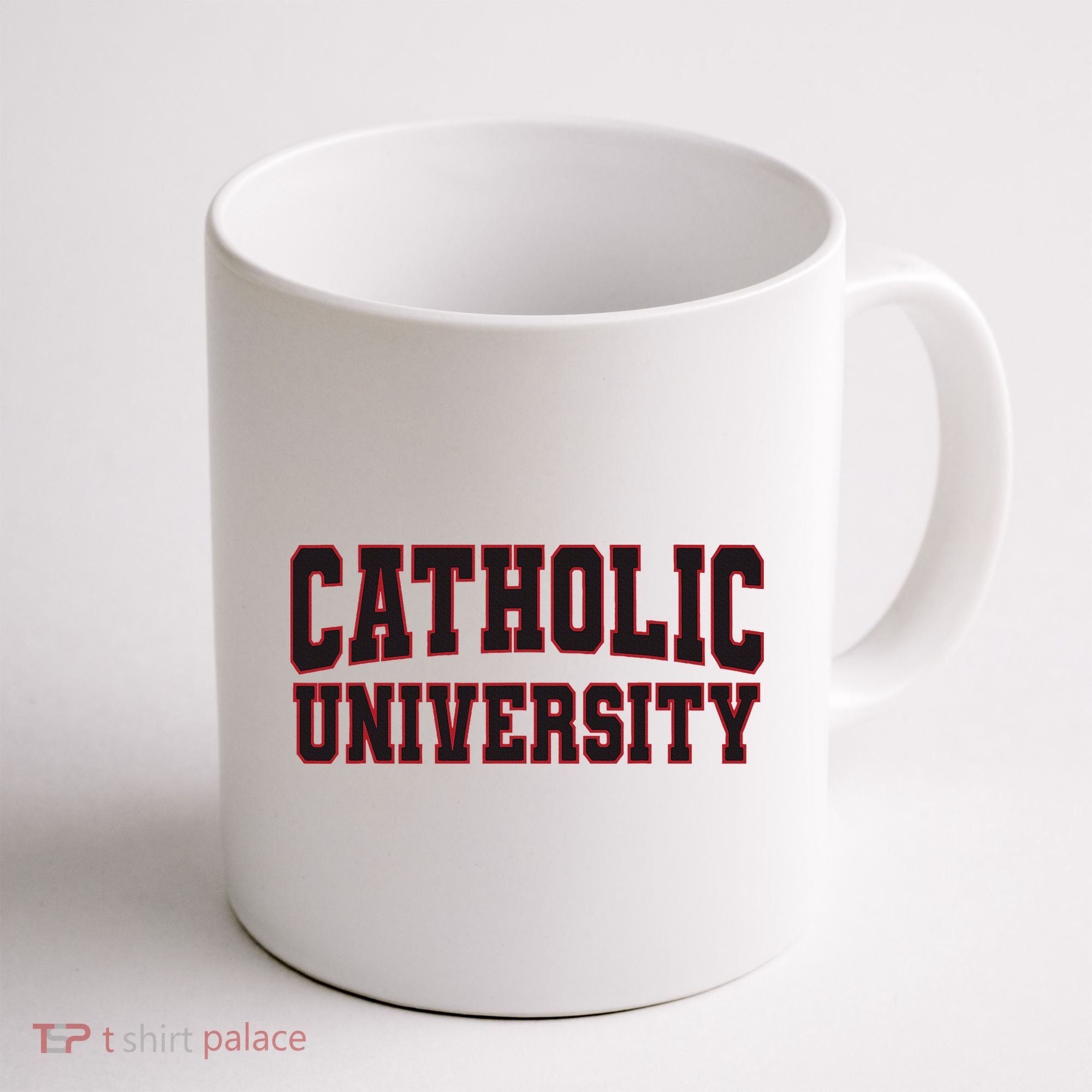 Catholic U.N.I.V.E.R.S.I.T.Y Of America Coffee Mug