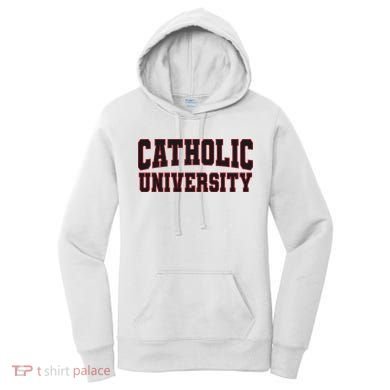 Catholic U.N.I.V.E.R.S.I.T.Y Of America Women's Hoodie