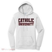 Catholic U.N.I.V.E.R.S.I.T.Y Of America Women's Hoodie thumb 0