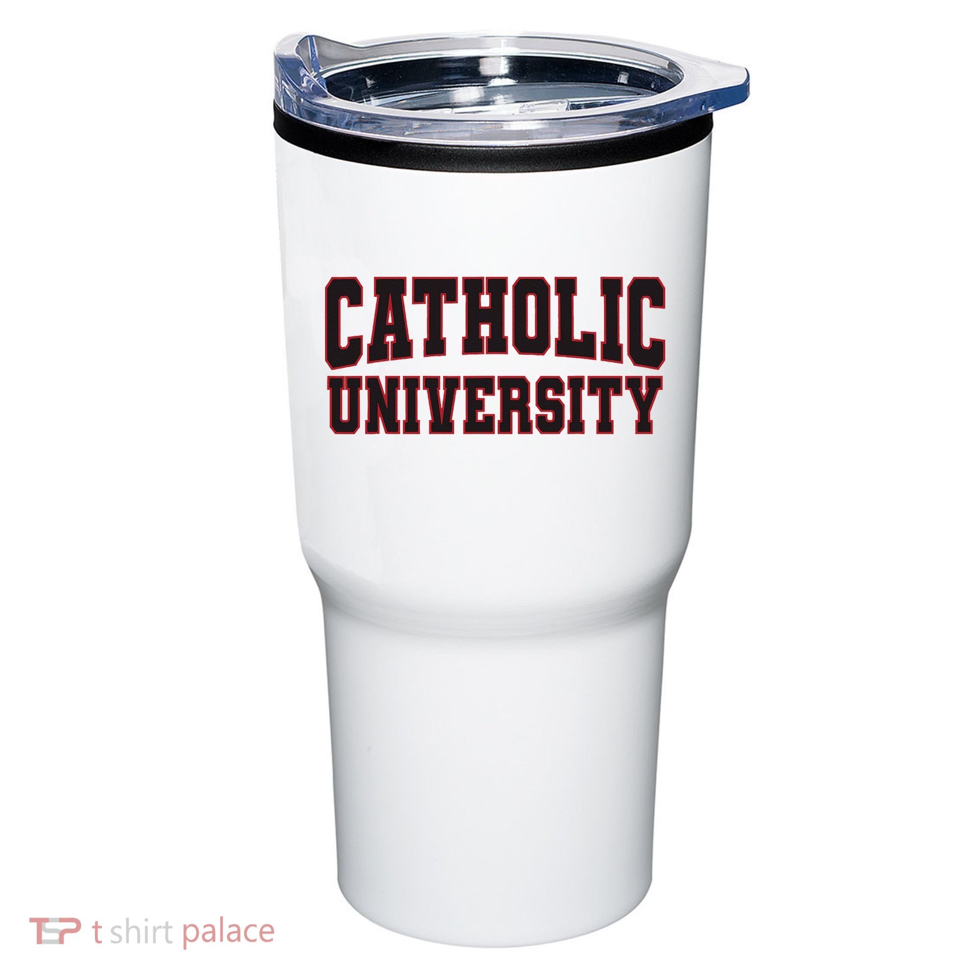 Catholic U.N.I.V.E.R.S.I.T.Y Of America Tumbler