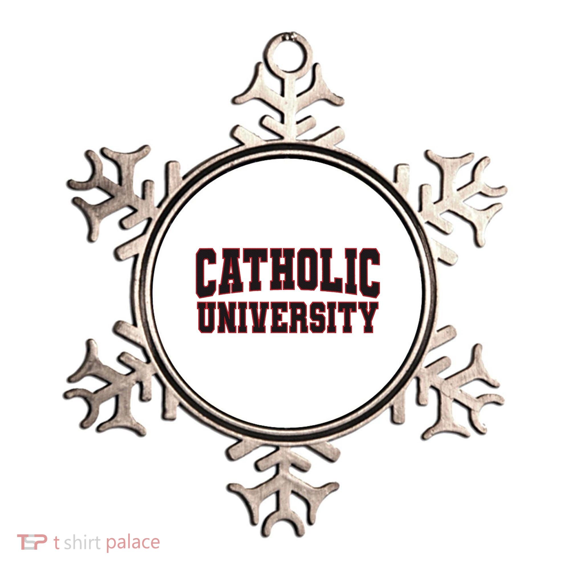 Catholic U.N.I.V.E.R.S.I.T.Y Of America Ornament