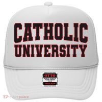 Catholic U.N.I.V.E.R.S.I.T.Y Of America Hat thumb 0