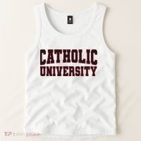 Catholic U.N.I.V.E.R.S.I.T.Y Of America Tank Top thumb 2