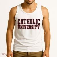 Catholic U.N.I.V.E.R.S.I.T.Y Of America Tank Top thumb 3