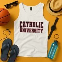 Catholic U.N.I.V.E.R.S.I.T.Y Of America Tank Top thumb 4
