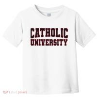 Catholic U.N.I.V.E.R.S.I.T.Y Of America Toddler T-Shirt thumb 0
