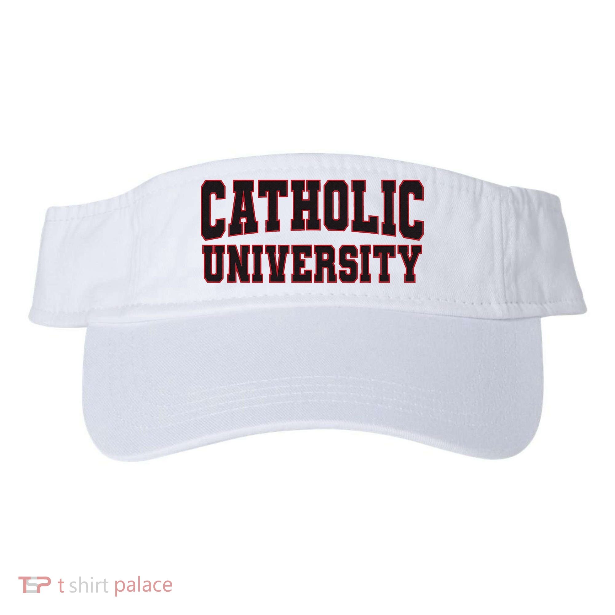 Catholic U.N.I.V.E.R.S.I.T.Y Of America Visor