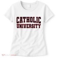 Catholic U.N.I.V.E.R.S.I.T.Y Of America Women's T-Shirt thumb 0