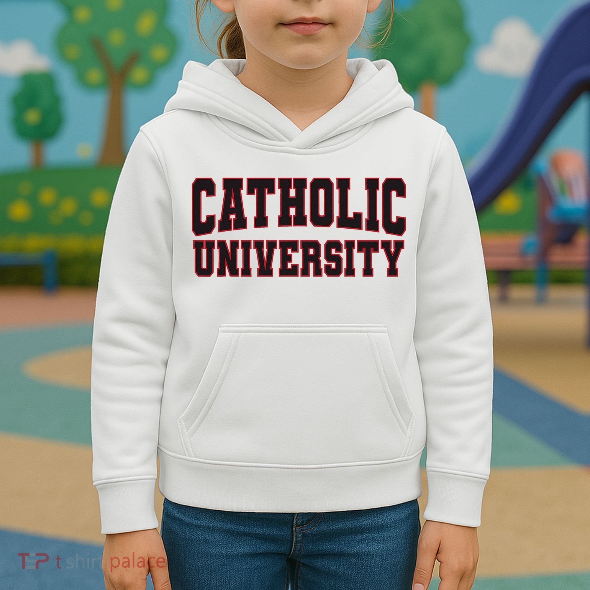 Catholic U.N.I.V.E.R.S.I.T.Y Of America Kids Hoodie
