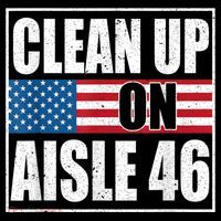 Clean Up On Aisle 46 American Flag Ornament thumb 1