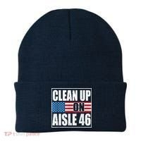 Clean Up On Aisle 46 American Flag Beanie thumb 0